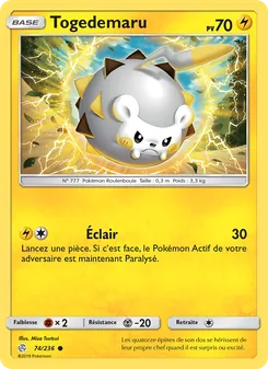 Togedemaru 74/236 — Cosmic Eclipse
