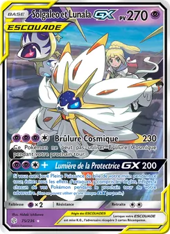 Solgaleo et Lunala GX 75/236 — Cosmic Eclipse