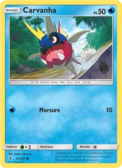 Carvanha 27/145 — Guardians Rising