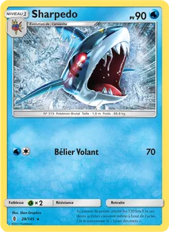 Sharpedo 28/145 — Guardians Rising