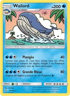 Wailord 30/145 — Guardians Rising