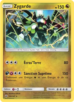 Zygarde 100/147 — Burning Shadows