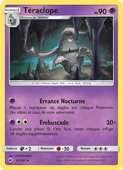 Téraclope 52/147 — Burning Shadows
