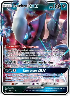 Darkrai GX 88/147 — Burning Shadows