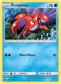 Écrapince 24/111 — Crimson Invasion