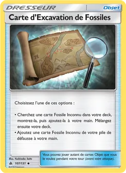 Carte d’Excavation de Fossiles 107/131 — Forbidden Light