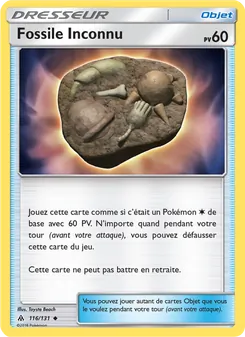 Fossile Inconnu 116/131 — Forbidden Light
