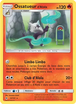 Ossatueur d’Alola 12/131 — Forbidden Light