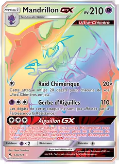 Mandrillon GX 134/131 — Forbidden Light