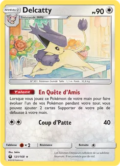 Delcatty 121/168 — Celestial Storm