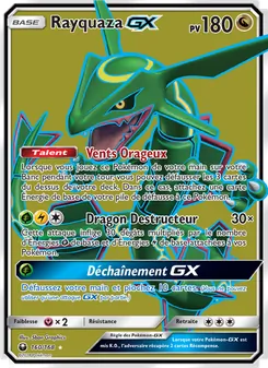 Rayquaza GX 160/168 — Celestial Storm
