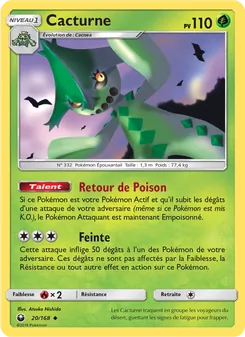Cacturne 20/168 — Celestial Storm