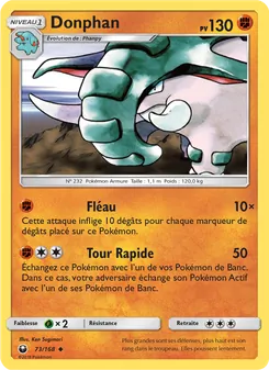 Donphan 73/168 — Celestial Storm