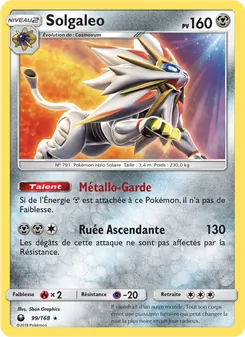 Solgaleo 99/168 — Celestial Storm