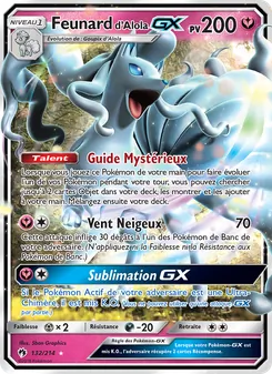 Feunard d’Alola GX 132/214 — Lost Thunder