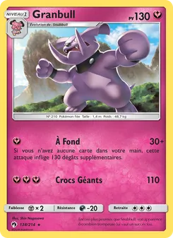 Granbull 138/214 — Lost Thunder