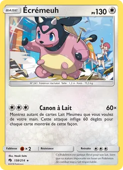 Écrémeuh 158/214 — Lost Thunder