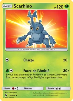 Scarhino 18/214 — Lost Thunder