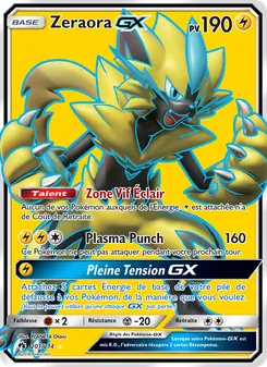 Zeraora GX 201/214 — Lost Thunder