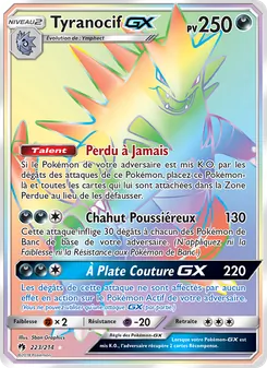 Tyranocif GX 223/214 — Lost Thunder