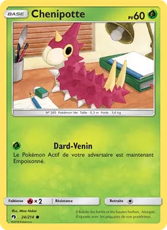 Chenipotte 24/214 — Lost Thunder