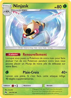 Ninjask 30/214 — Lost Thunder
