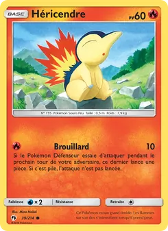 Héricendre 39/214 — Lost Thunder