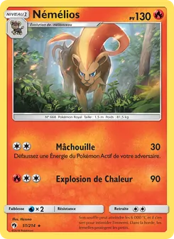 Némélios 51/214 — Lost Thunder