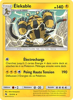Élekable 72/214 — Lost Thunder