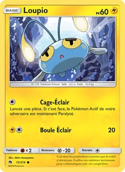 Loupio 73/214 — Lost Thunder