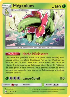 Méganium 8/214 — Lost Thunder
