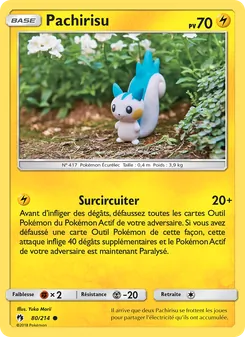 Pachirisu 80/214 — Lost Thunder