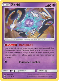 Zarbi 92/214 — Lost Thunder