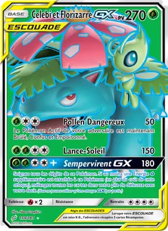 Celebi et Florizarre GX 159/181 — Team Up