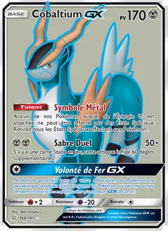 Cobaltium GX 168/181 — Team Up