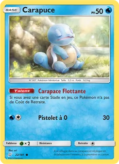 Carapuce 22/181 — Team Up