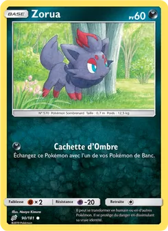 Zorua 90/181 — Team Up