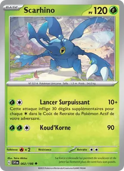 Scarhino 002/198 — Scarlet & Violet
