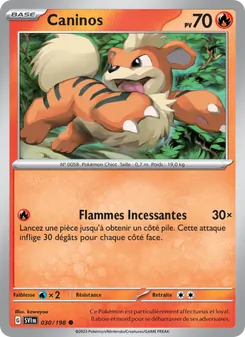 Caninos 030/198 — Scarlet & Violet