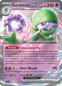 Gardevoir-ex 086/198 — Scarlet & Violet