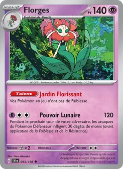 Florges 093/198 — Scarlet & Violet