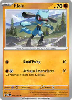 Riolu 113/198 — Scarlet & Violet
