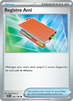 Registre Ami 182/198 — Scarlet & Violet