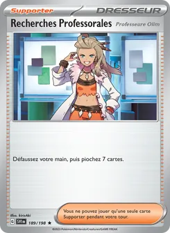 Recherches Professorales 189/198 — Scarlet & Violet