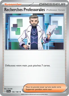 Recherches Professorales 190/198 — Scarlet & Violet