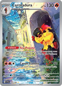 Carmadura 203/198 — Scarlet & Violet
