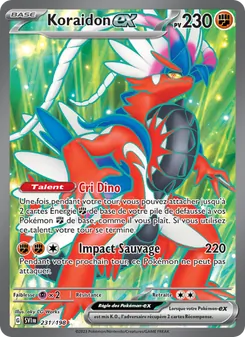 Koraidon-ex 231/198 — Scarlet & Violet