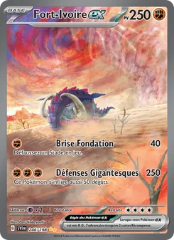 Fort-Ivoire-ex 246/198 — Scarlet & Violet