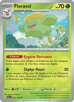 Floravol 002/193 — Paldea Evolved