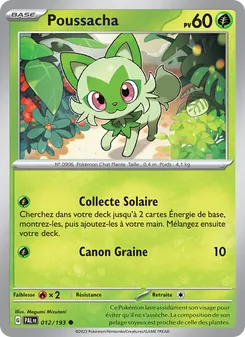 Poussacha 012/193 — Paldea Evolved